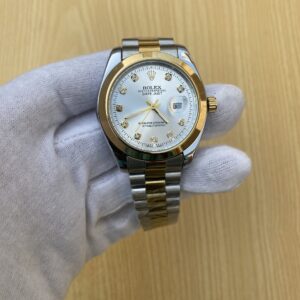 Rolex Oyster Perpetual Datejust Replica (Two-Tone Gold & Silver)